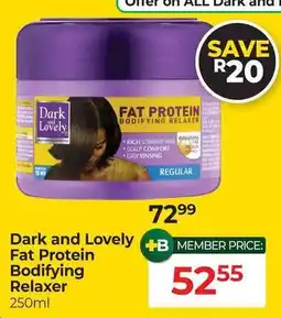 Dis-Chem Dark and Lovely Fat Protein Bodifying Relaxer offer