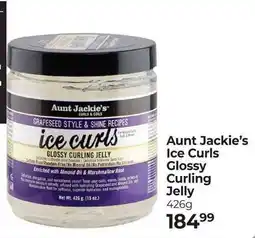 Dis-Chem Aunt Jackie's Ice Curls Glossy Curling Jelly offer