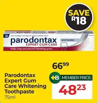 Parodontax Expert Gum Care Whitening Toothpaste