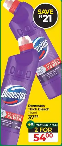 Dis-Chem Domestos Thick Bleach offer