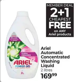 Dis-Chem Ariel Automatic Concentrated Washing Liquid offer