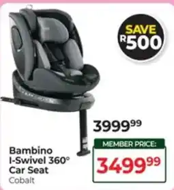 Baby City Bambino I-Swivel 360° Car Seat Cobalt offer