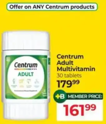 Centrum Adult Multivitamin