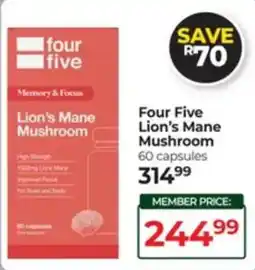 Dis-Chem Four Five Lion's Mane Mushroom offer