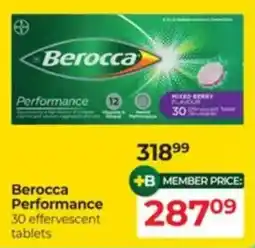 Dis-Chem Berocca Performance offer
