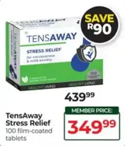 Dis-Chem TensAway Stress Relief offer