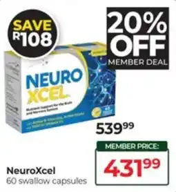 Dis-Chem NeuroXcel offer
