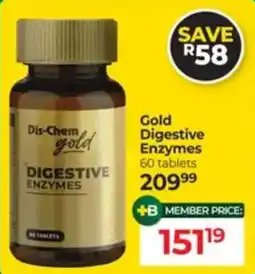 Dis-Chem Dis-Chem gold Digestive Enzymes offer