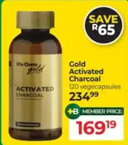 Dis-Chem Dis-Chem gold Activated Charcoal offer