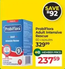 Dis-Chem ProbiFlora Adult Intensive Rescue offer