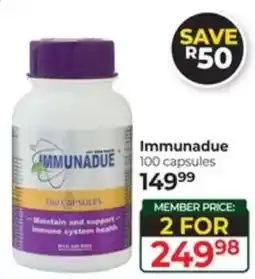Dis-Chem Immunadue offer