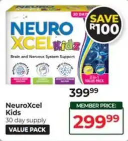 Dis-Chem NeuroXcel Kids offer