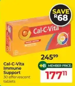 Dis-Chem Cal-C-Vita Immune Support offer