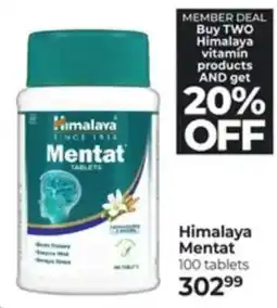 Dis-Chem Himalaya Mentat Tablets offer