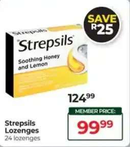 Dis-Chem Strepsils Soothing Honey and Lemon offer