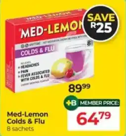 Dis-Chem Med-Lemon Colds & Flu offer