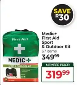 Dis-Chem Medic+ First Aid Sport & Outdoor Kit offer