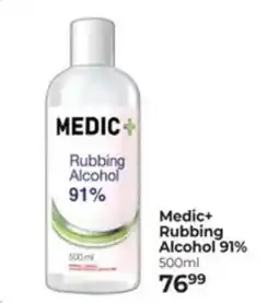 Dis-Chem Medic+ Rubbing Alcohol 91% offer
