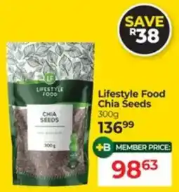 Dis-Chem Lifestyle Food Chia Seeds offer