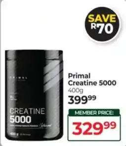 Dis-Chem Primal Creatine 5000 offer