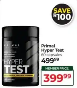 Dis-Chem Primal Hyper Test offer
