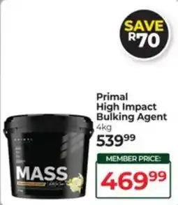 Dis-Chem Primal High Impact Bulking Agent offer