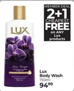 Dis-Chem Lux Body Wash offer