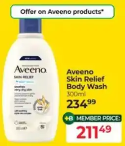Dis-Chem Aveeno Skin Relief Body Wash offer