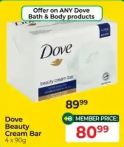 Dis-Chem Dove Beauty Cream Bar offer