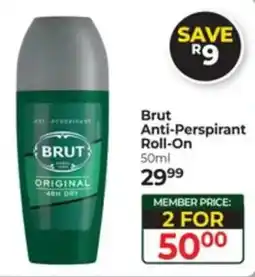 Dis-Chem Brut Anti-Perspirant Roll-On offer