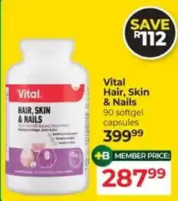 Dis-Chem Vital Hair, Skin & Nails offer