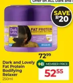 Dis-Chem Dark and Lovely Fat Protein Bodifying Relaxer offer