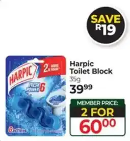 Dis-Chem Harpic Toilet Block offer