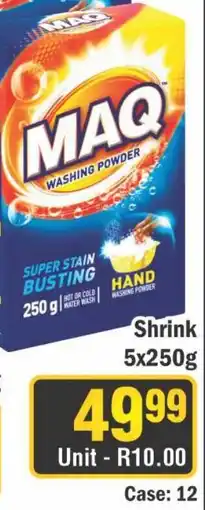 J&E Cash and Carry Maq washing powder offer