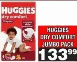 Advance Cash n Carry Huggies dry comfort jumbo pack offer