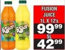 Advance Cash n Carry Fusion Juice offer