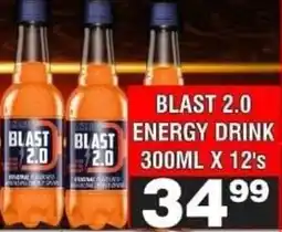 Advance Cash n Carry Blast 2.0 energy drink offer