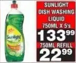 Advance Cash n Carry Sunlight dish washing liquid offer