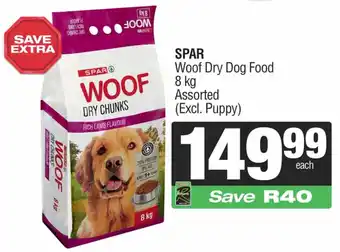 SPAR Woof Dry Dog Food Assorted