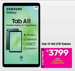 Game Samsung Tab 11 4G LTE Tablet offer