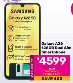 Game Samsung Galaxy A26 128GB Dual Sim Smartphone offer