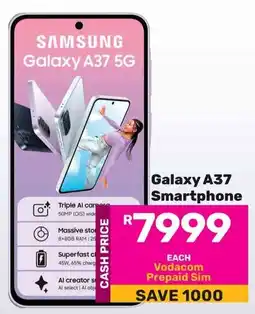 Game Samsung Galaxy A37 Smartphone offer