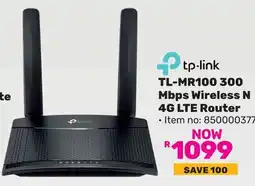 Game Tp-link TL-MR100 300 Mbps Wireless N 4G LTE Router offer