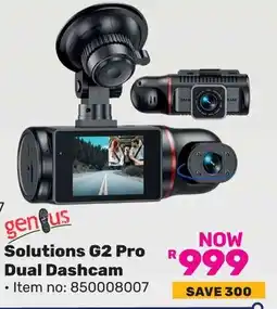 Game Genius Solutions G2 Pro Dual Dashcam offer