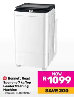Game Bennett Read Sponono Top Loader Washing Machine offer