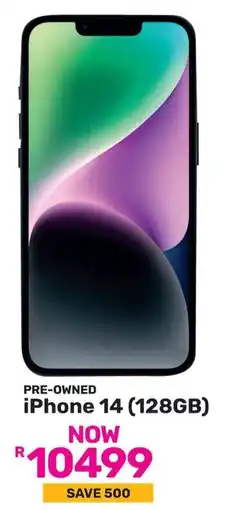 Game Pre-owned iPhone 14 128GB offer