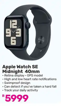 Game Apple Watch SE Midnight offer