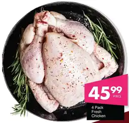 Save Hyper 4 Pack Fresh Chicken offer