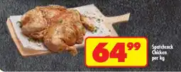 Shoprite Spatchcock Chicken per kg offer