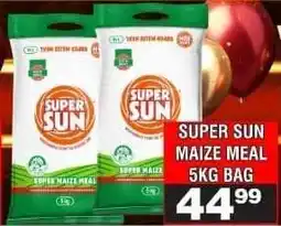 Advance Cash n Carry Super Sun Maize Meal 5kg Bag offer